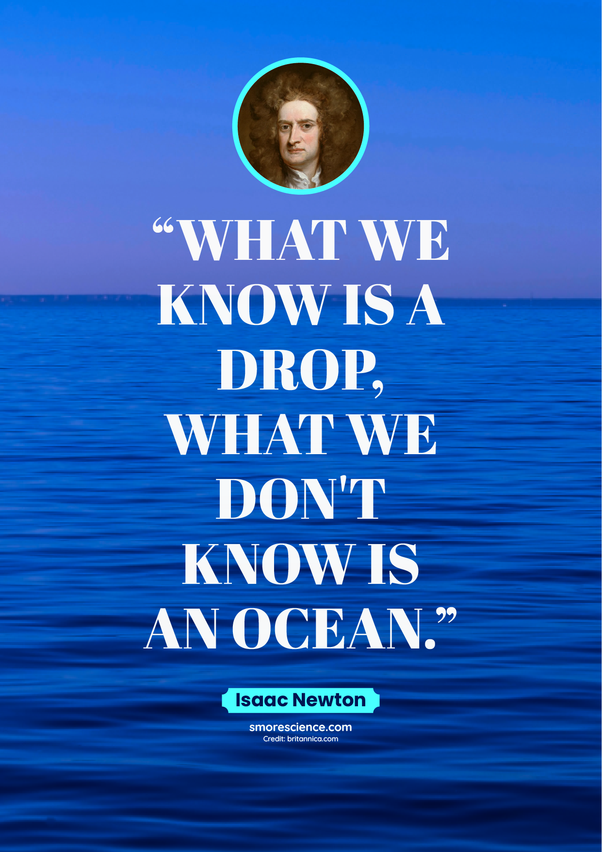 Isaac Newton Quotes Smore Science